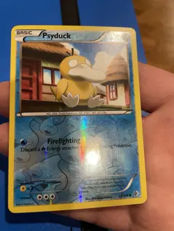 Pokemon TCG Psyduck Reverse Holo Card Boundaries Crossed 33/149 LP Condition - Image 1
