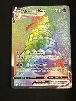 Alcremie VMAX (Secret) 073/072 Shining Fates - Pokemon Card - Rainbow - NM-M - Image 1