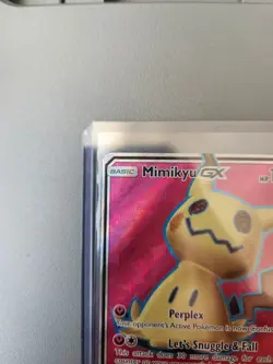 Pokemon Mimikyu GX Full Art (206) Lost Thunder NEAR MINT - Image 2