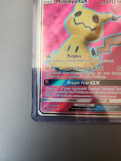 Pokemon Mimikyu GX Full Art (206) Lost Thunder NEAR MINT - Image 3