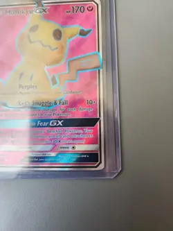 Pokemon Mimikyu GX Full Art (206) Lost Thunder NEAR MINT - Image 4