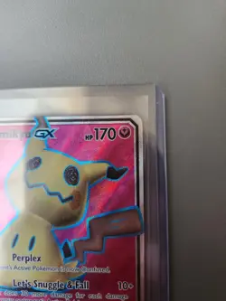 Pokemon Mimikyu GX Full Art (206) Lost Thunder NEAR MINT - Image 5