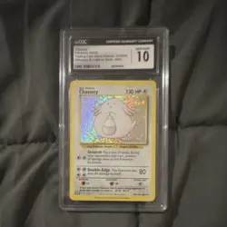 CGC 10 Chansey 015/034 Trading Card Game Classic 2023 Holo English 120HP - Image 1