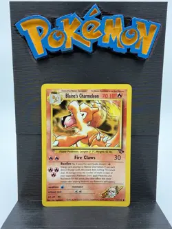 Pokemon TCG Blaine's Charmeleon Gym Challenge 31/132 Unlimited Uncommon Card - Image 1