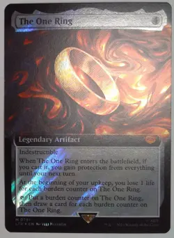 The One Ring (Extended Art) (Surge Foil) -Foil Near Mint MTG - Image 2