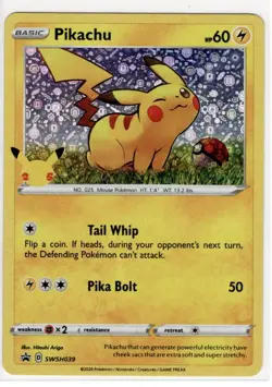 Pikachu SWSH039 SWSH: Sword & Shield Promo Cards Holo - Image 1