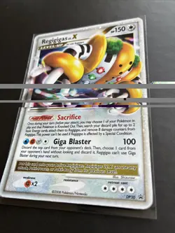 Pokemon TCG Regigigas LV.X DP Promo DP30 Holo Card MP - Image 4