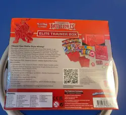 Sealed Pokemon TCG Sword and Shield Battle Styles Elite Trainer Box ETB Red 820650808357 - Image 4