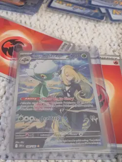 Cynthia's Roserade Illustration Rare 184/182 Pokemon SV10: Destined Rivals - Image 1