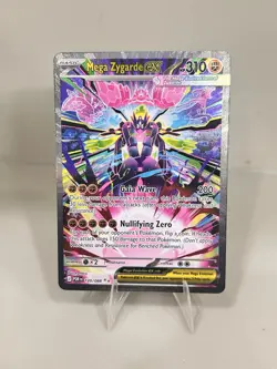 Mega Zygarde ex 120/088 ME03 Perfect Order SIR Pokemon NM - Image 1