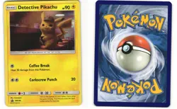 Detective Pikachu Holo Pokemon TCG Sun & Moon Promo SM190 LP - Image 3