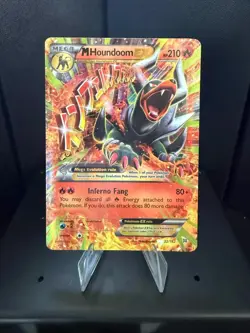 NM Pokemon M Houndoom EX BREAKthrough 22/162 - Image 1