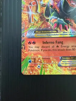 NM Pokemon M Houndoom EX BREAKthrough 22/162 - Image 5