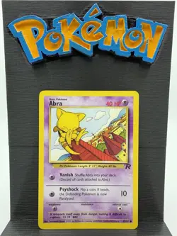 Abra Unlimited Common Team Rocket 49/82 LP - Pokemon TCG! - Image 1