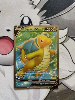 Dragonite V Full Art 076/078 Pokemon GO MINT 💎 - Image 1