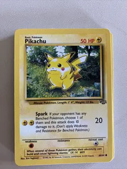 Pokemon TCG Pikachu Jungle 60/64 Regular - Image 1