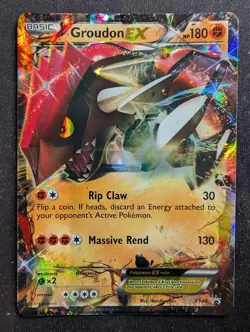 Groudon EX - XY42 - XY Black Star Promo (Pokemon) - Image 1