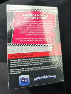 Pokemon Scarlet & Violet White Flare Booster Bundle Factory Sealed 6 Packs - Image 2