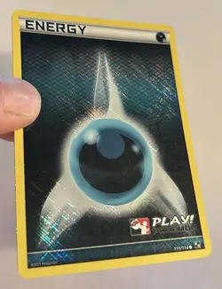 Pokemon Darkness Energy 111/114 Black and White League Common MP - Image 3