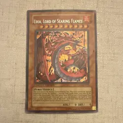 Konami Yu-Gi-Oh! TCG Uria, Lord of Searing Flames Limited Edition Effect 0 ATK … - Image 1
