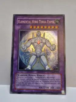 Yu-Gi-Oh! - Elemental Hero Terra Firma (PP02-EN001) - Secret Rare - LP - Image 1