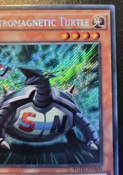Electromagnetic Turtle YGLD-ENA00 Limited Ed. Secret Rare Yugi's Legendary Decks - Image 3