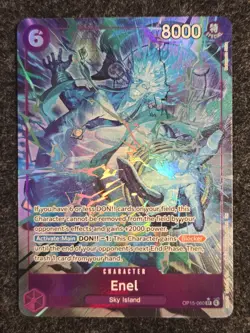 Enel OP15-060 SR Alt Art Adventure On Kami’s Island ENGLISH🔥🔥ONE PIECE - Image 2