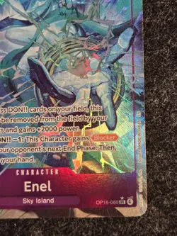 Enel OP15-060 SR Alt Art Adventure On Kami’s Island ENGLISH🔥🔥ONE PIECE - Image 5