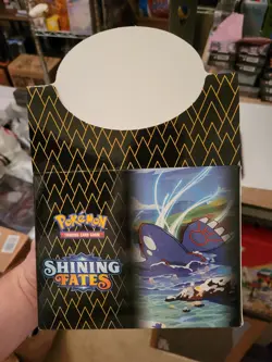 Pokemon TCG: Shining Fates Mini Tin Display Box Open - (10-Tins) Factory Sealed - Image 4