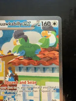 Pokemon Squawkabilly EX 264/193 Paldea Evolved Illustration Rare (LP+) - Image 3