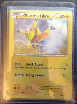 Pikachu Libre [HOLO] XY Trainer Set (Suicune & Pikachu Libre) 30/30 - Image 2