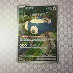 Snorlax SVP051 Pokemon 151 SV Black Star Promo #51 Pokemon TCG NM - Image 1