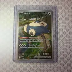 Snorlax SVP051 Pokemon 151 SV Black Star Promo #51 Pokemon TCG NM - Image 3