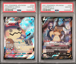 PSA 10 Mimikyu Vmax 234 CSR & Mimikyu V 233 VMAX Climax Japanese Pokemon Set - Image 1