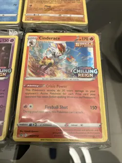 Pokemon SEALED Set of 4 Chilling Reign Prerelease Promos SWSH112 SWSH113 SWSH114 - Image 3