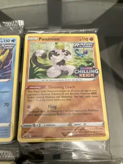 Pokemon SEALED Set of 4 Chilling Reign Prerelease Promos SWSH112 SWSH113 SWSH114 - Image 4