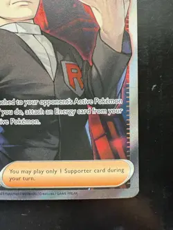 Pokemon Giovanni's Charisma 197/165 Sv: Scarlet & Violet 151 Holo (NM) - Image 5