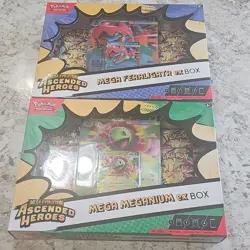 Pokemon TCG Ascended Heroes ex Boxes (2) Booster Promo Oversized Lenticular 2015 - Image 1