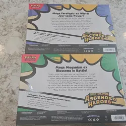Pokemon TCG Ascended Heroes ex Boxes (2) Booster Promo Oversized Lenticular 2015 - Image 4