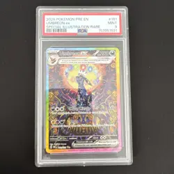 2025 POKEMON PRISMATIC EVOLUTIONS SPECIAL ILLUSTRATION RARE UMBREON EX PSA 9 - Image 1