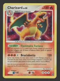 Charizard Lv.55 Holo Prodigi Segreti 3/132 ITA - Carta Pokemon Rara Olografica - Image 1