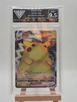 2020 POKEMON JPN.SWSH FA/PIKACHU VMAX AMAZING VOLT TACKLE MINT Get Graded 9.5 - Image 1
