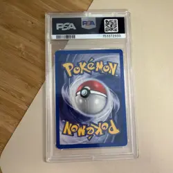 Pokemon 2000 Gym Heroes Sabrina's Gengar Holo Rare PSA 6 Unlimited 14/132 Swirl - Image 2