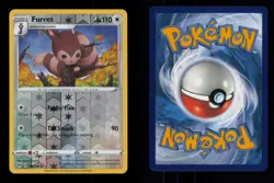 REVERSE HOLO FURRET UNCOMMON 136/189 LP POKEMON - Image 3