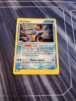 2003 Pokemon TCG Swampert EX Ruby and Sapphire 13/109 Holo Rare - Image 2
