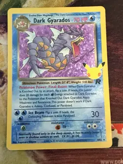 Dark Gyarados Celebrations 25th Anniversary Classic Collection Pokemon - NM/MINT - Image 1