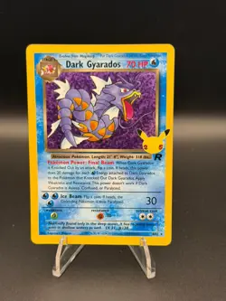Dark Gyarados 82/82 Celebrations: Classic Collection Pokemon NM - Image 1
