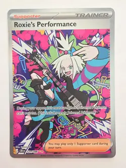 Roxie's Performance 121/086 Chaos Rising SIR Pokemon TCG NM - Image 1
