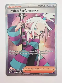 Pokemon Roxie's Performance 112/086 Chaos Rising Full Art - Image 1