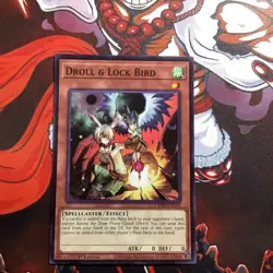 Yugioh Droll & Lock Bird L5DD-ENC04 Common 1st Ed NM - Image 1